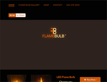 Tablet Screenshot of flamebulb.com